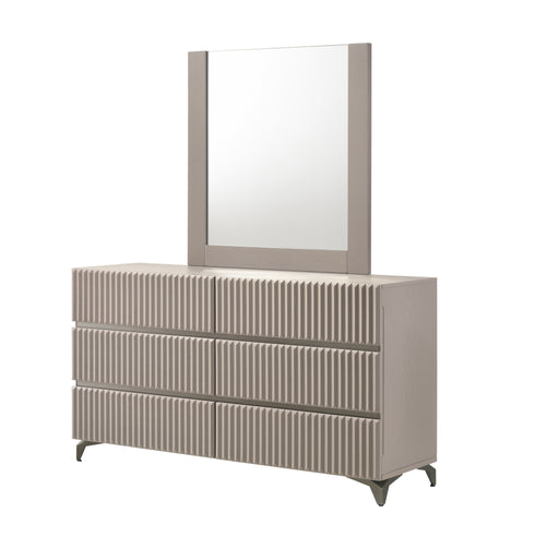 J&M Furniture - Grace Modern Dresser with Mirror - 16844-DM - GreatFurnitureDeal