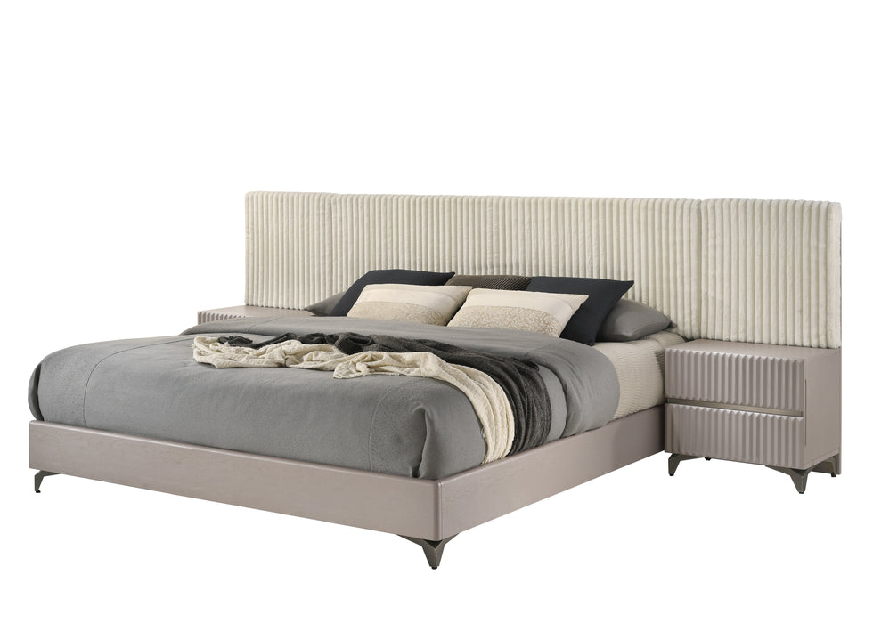 J&M Furniture - Grace Modern 6 Piece Eastern King Bedroom Set - 16844-EK-6SET - GreatFurnitureDeal