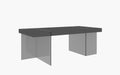J&M Furniture - Cloud Modern Dining Table in Grey High Gloss - 176971-T-GHG - GreatFurnitureDeal