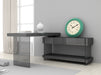 J&M Furniture - Grey Cloud Modern Desk in High Gloss - 179921-D-G - GreatFurnitureDeal