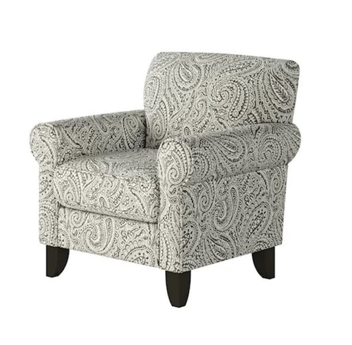 Southern Home Furnishings - Regency Chair in Grey - 512-C  Regency Iron - GreatFurnitureDeal