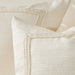 AICO Furniture - Harlow"4pc Queen Comforter Set"Ivory - BCS-QS04-HARLO-IVY - GreatFurnitureDeal