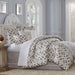 AICO Furniture - Harper 10 Piece King Comforter Set - Natural - BCS-KS10-HARPR-NAT - GreatFurnitureDeal