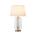 Worlds Away - Stacked Acrylic Square Table Lamp With Antique Brass Parts - HAVEN ABR - GreatFurnitureDeal