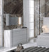ESF Furniture - Helen Double Dresser in White Matt - HELLENDOUBDRESSER - GreatFurnitureDeal