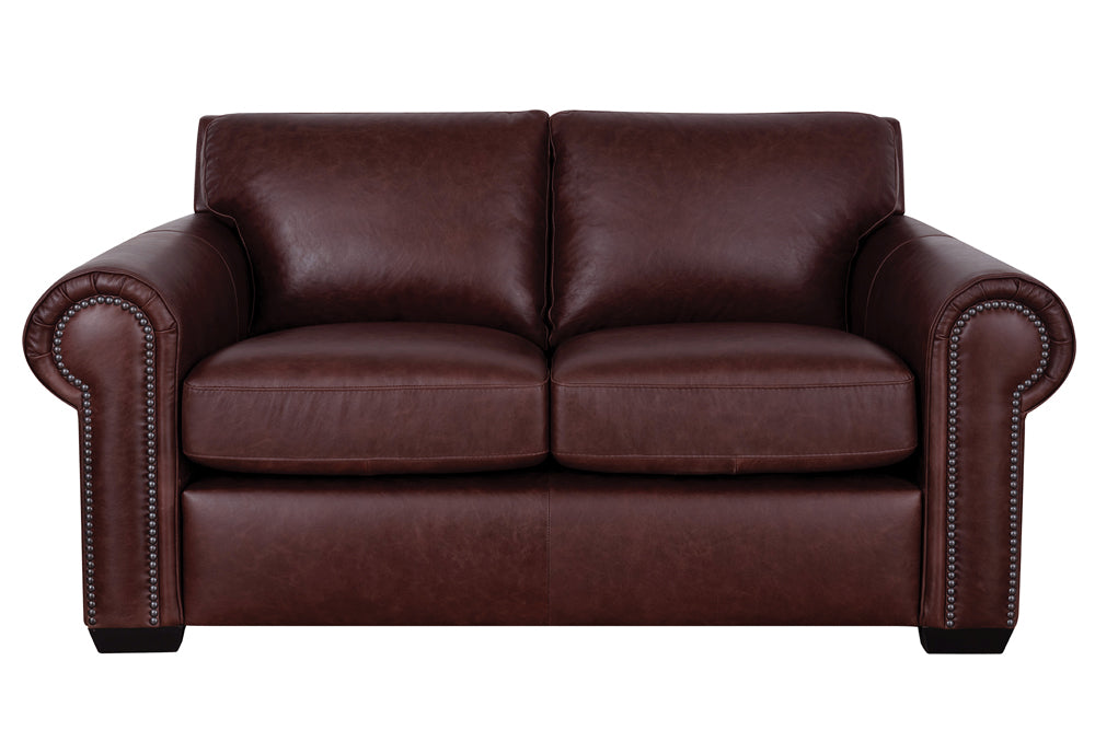 Mariano Italian Leather Furniture - Henry 2 Piece Sofa Set in Merlot - Henry-SL-3526 Merlot - GreatFurnitureDeal