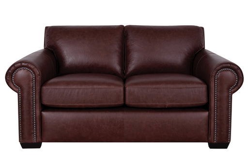 Mariano Italian Leather Furniture - Henry 2 Piece Sofa Set in Merlot - Henry-SL-3526 Merlot - GreatFurnitureDeal