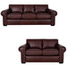 Mariano Italian Leather Furniture - Henry 2 Piece Sofa Set in Merlot - Henry-SL-3526 Merlot - GreatFurnitureDeal