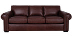 Mariano Italian Leather Furniture - Henry 2 Piece Sofa Set in Merlot - Henry-SC-3526 Merlot - GreatFurnitureDeal