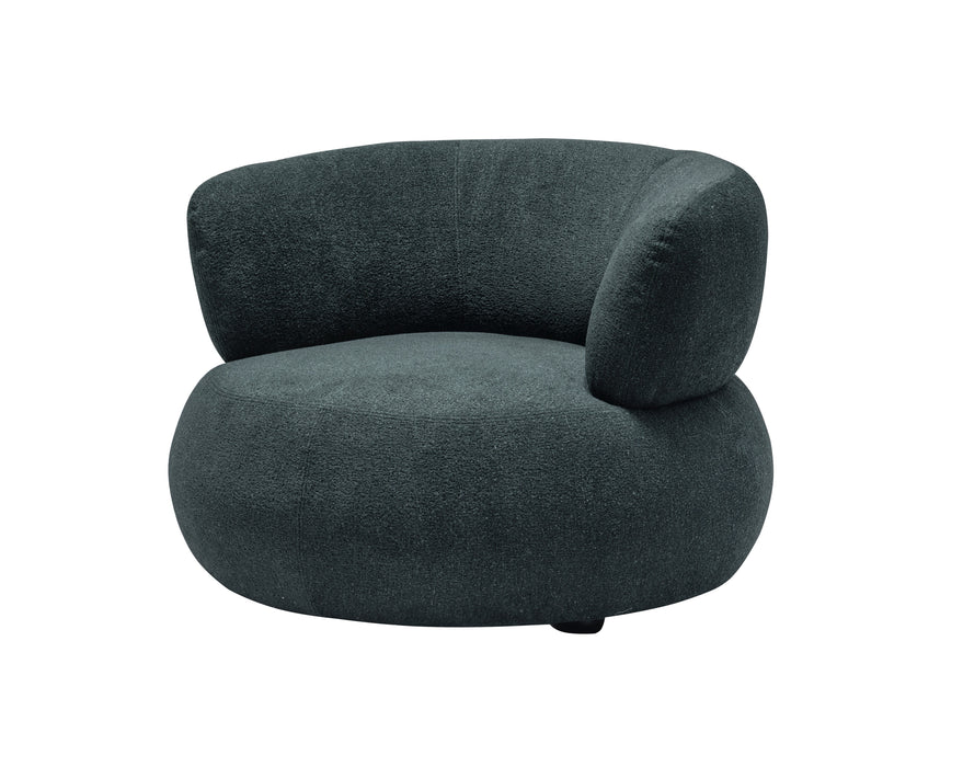 J&M Furniture - HF5512A Chair in Plush Green Boucle - 16622-C - GreatFurnitureDeal