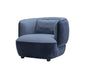 J&M Furniture - HF5553 Chair in Dark Blue - 16668-C - GreatFurnitureDeal