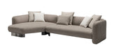 J&M Furniture - HF5516 Sectional Sofa in Soft Grey - 16684-S - GreatFurnitureDeal