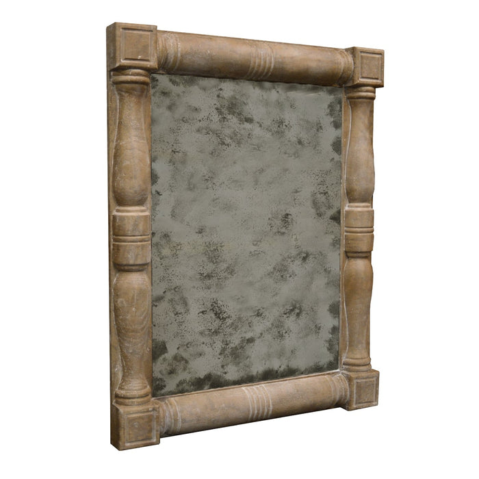 GJ Styles - Column Wood Mirror with Heavy Distressing - HG32