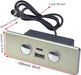 Two-Button Replacement Switch for Recliner or Lift Chair with USB-A and USB-C / HK-Z-11 / HK-S-105-D2 - GreatFurnitureDeal