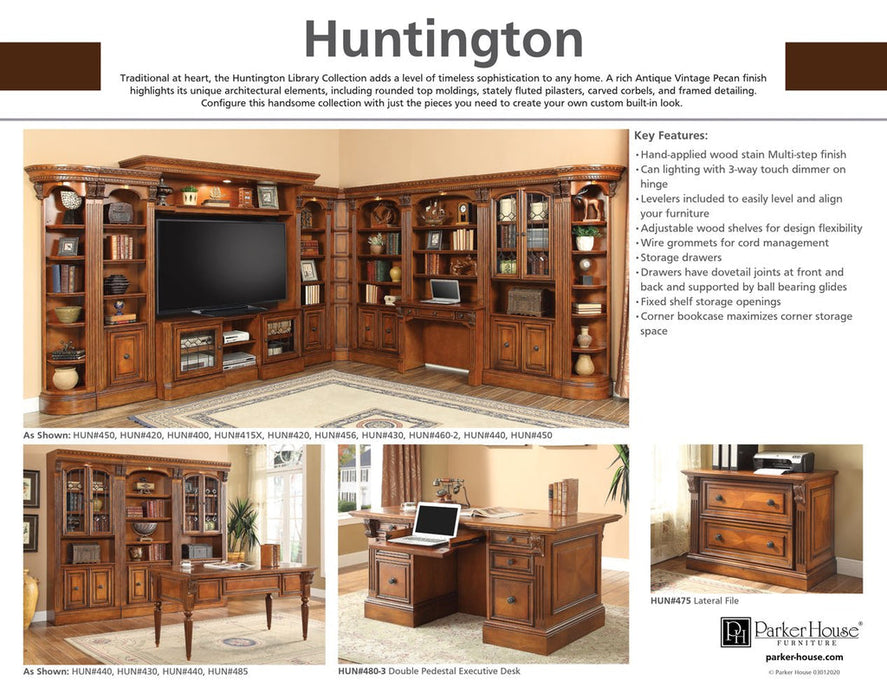 Parker House - Premier Alpine Wall Desk - HUN#461D - GreatFurnitureDeal