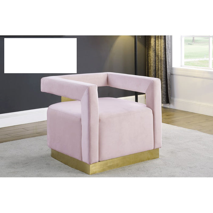 Mariano Furniture - HX12 Accent Chair in Pink - BM-HX12-PINK - GreatFurnitureDeal