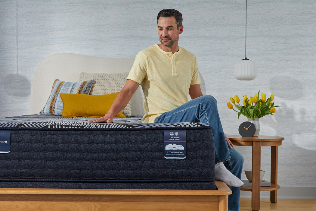 Serta Mattress - Perfect Sleeper X Hybrid Kendall Plush California King Mattress - KENDALL-CAL KING - GreatFurnitureDeal