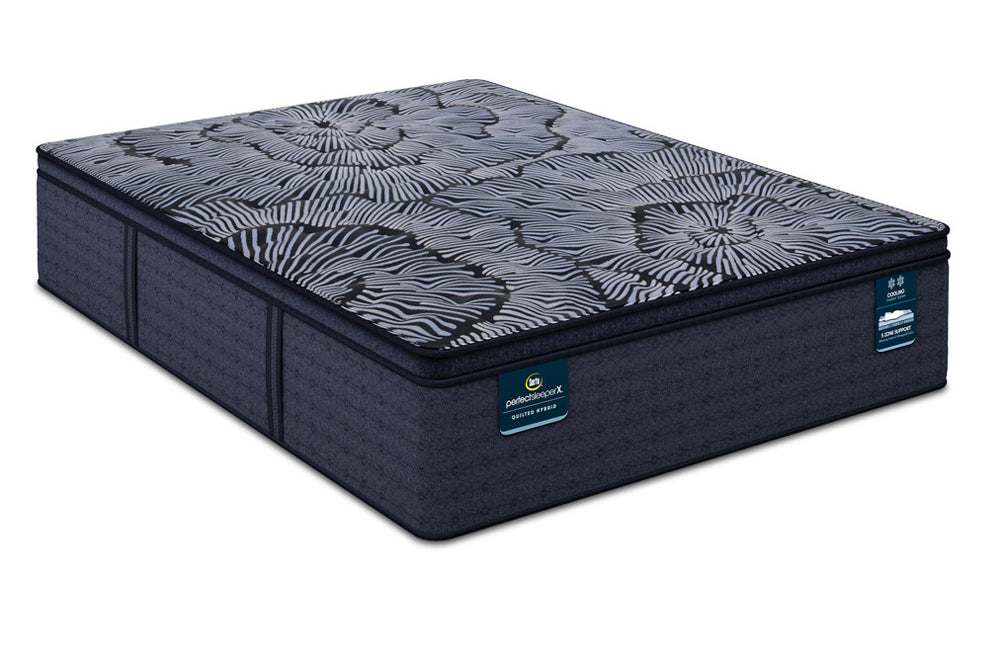 Serta Mattress - Perfect Sleeper Quilted Hybrid Lexton Medium Pillow Top Mattress, Cal King - 500105673-1070 - GreatFurnitureDeal