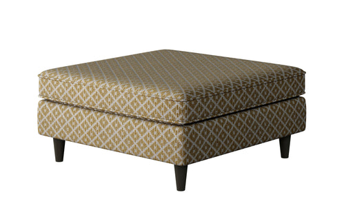 Southern Home Furnishings - Bella Square Cocktail Ottoman in Multi - 170-C Owen Straw-MTO - GreatFurnitureDeal