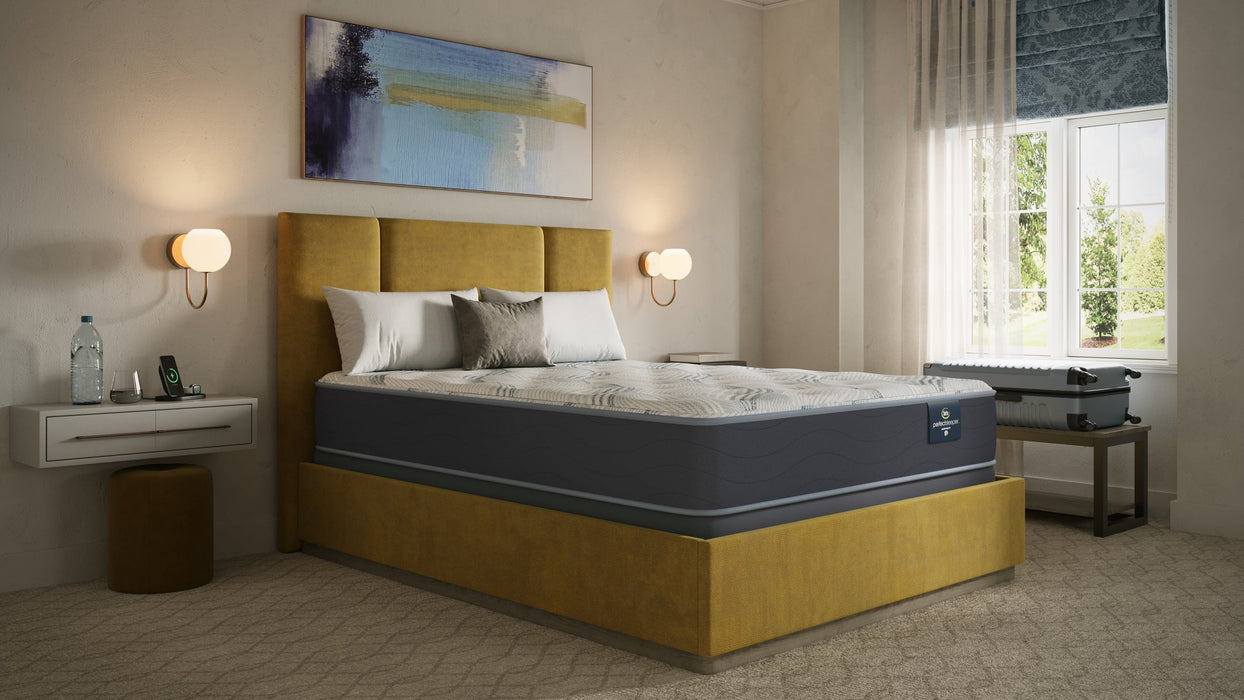 Serta Mattress - Master Suite X Hotel Double Sided 11" Plush Queen Size Mattress - Master Suite X-QUEEN - GreatFurnitureDeal