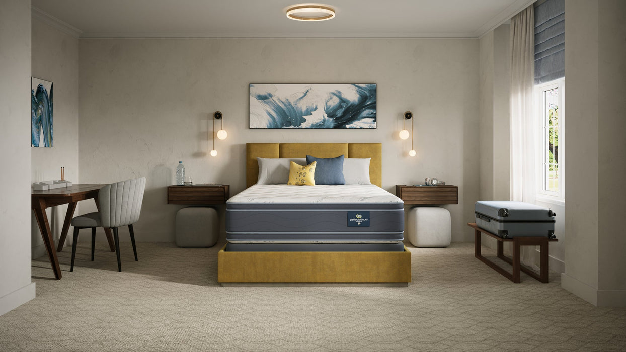Serta Mattress - Concierge Suite Hotel Double Sided 12.25" Euro Pillow Top Queen Size Mattress - Concierge Suite QUEEN - GreatFurnitureDeal