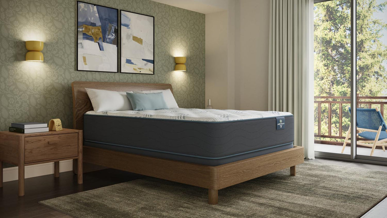 Serta Mattress - Presidential Suite Hotel Double Sided Firm Cal King Mattress - GreatFurnitureDeal
