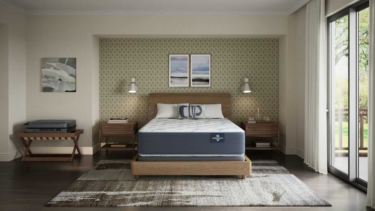 Serta Mattress - Presidential Suite Hotel Double Sided Plush Queen Size Mattress - GreatFurnitureDeal