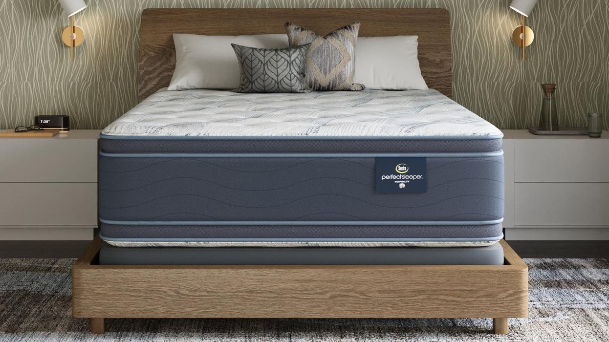 Serta Mattress - Presidential Suite Hotel Double Sided Eurotop Full Size Mattress - GreatFurnitureDeal