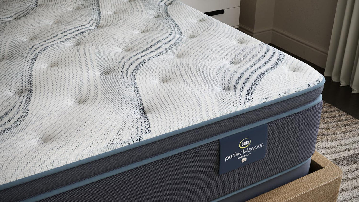 Serta Mattress - Presidential Suite Hotel Double Sided Eurotop Queen Size Mattress - GreatFurnitureDeal