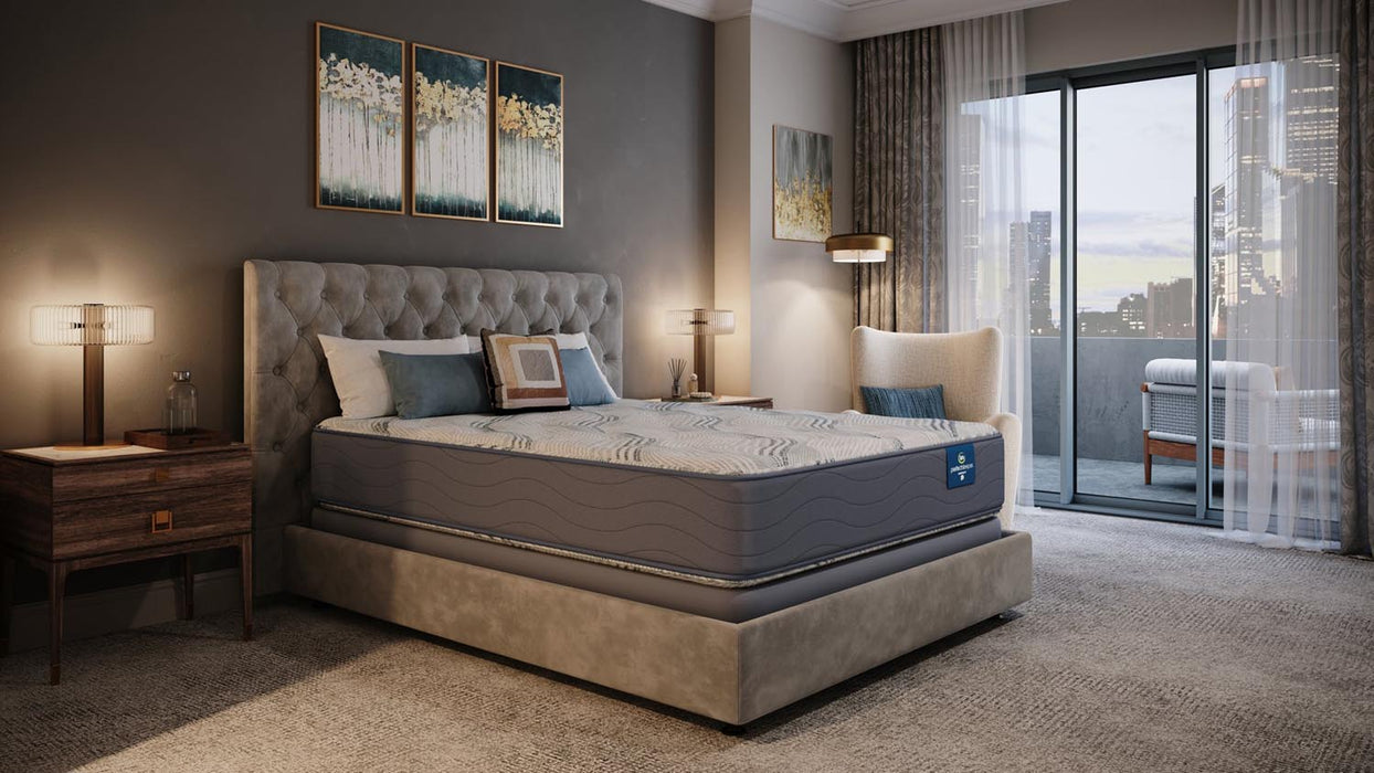 Serta Mattress - Chateau Plush Double Sided 15 "King Mattress - Chateau II Plush - 15-KING - GreatFurnitureDeal