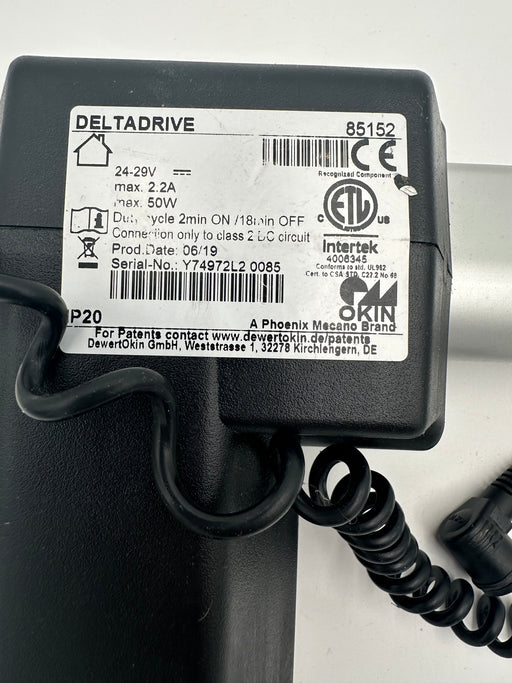 OKIN DeltaDrive 86128 Replacement Actuator Motor for Mega Motion Lift Chairs (MOT1610767) - GreatFurnitureDeal