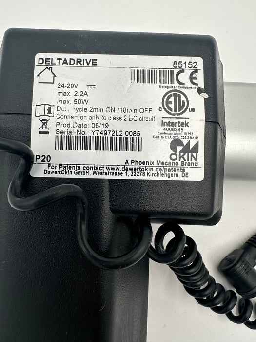OKIN DeltaDrive 86128 Replacement Actuator Motor for Mega Motion Lift Chairs (MOT1610767) - GreatFurnitureDeal