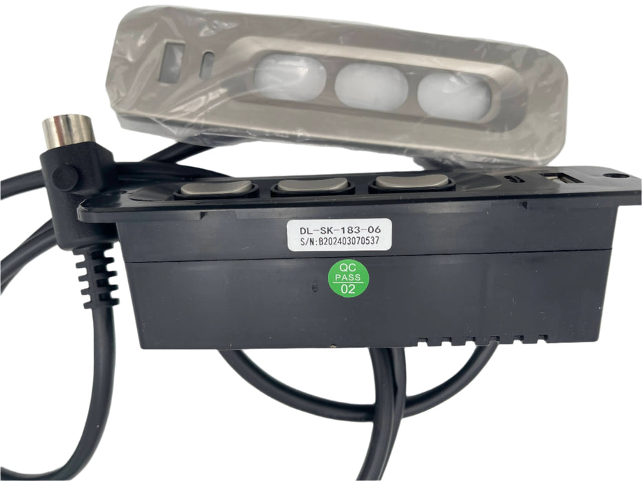 Ashley Furniture & Others - Power Recline, Power Lumbar & Power Headrest Replacement Button Control with USB A & C - DL-SK-183-06 - GreatFurnitureDeal