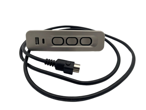 Ashley Furniture & Others - Power Recline, Power Lumbar & Power Headrest Replacement Button Control with USB A & C - DL-SK-183-06 - GreatFurnitureDeal