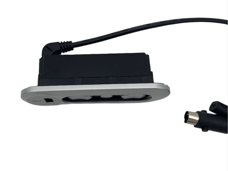 Flexsteel - Power Recliner & Power Headrest Replacement Button Control with USB & Home Button - CTR UR2 37 LSL - GreatFurnitureDeal