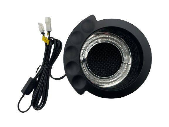 Theater Seat - Black Dimple Cup Low Profile Holder - ICH S BLK DIMP MW - GreatFurnitureDeal