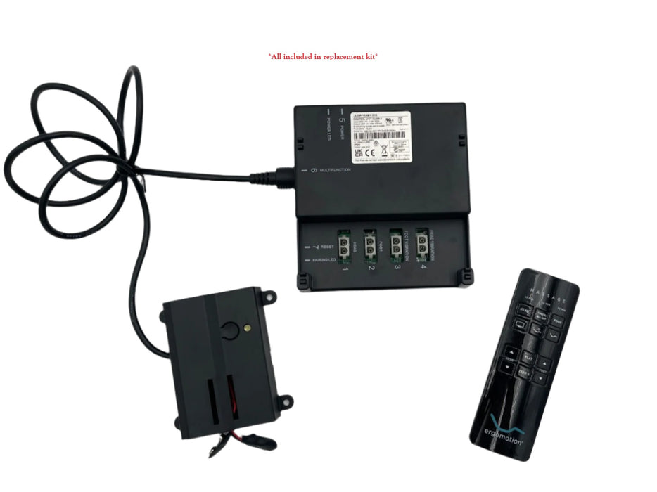 Serta Motion Perfect 2.0 Replacement Kit – Replaces Older Remote (Version with Back Switches) - GreatFurnitureDeal