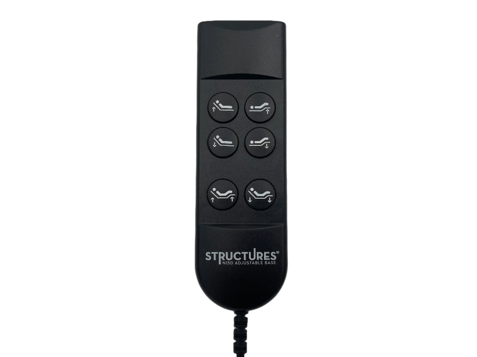 Malouf Weekender Replacement Remote Control for N150 Series Adjustable Bed Base - RP-STABRMN150REMOTE - GreatFurnitureDeal