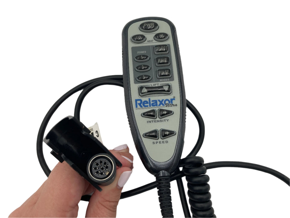 Inseat - Relaxor Replacement Remote for Lift Chairs w/ Heat and Massage -  11540U27 - GreatFurnitureDeal