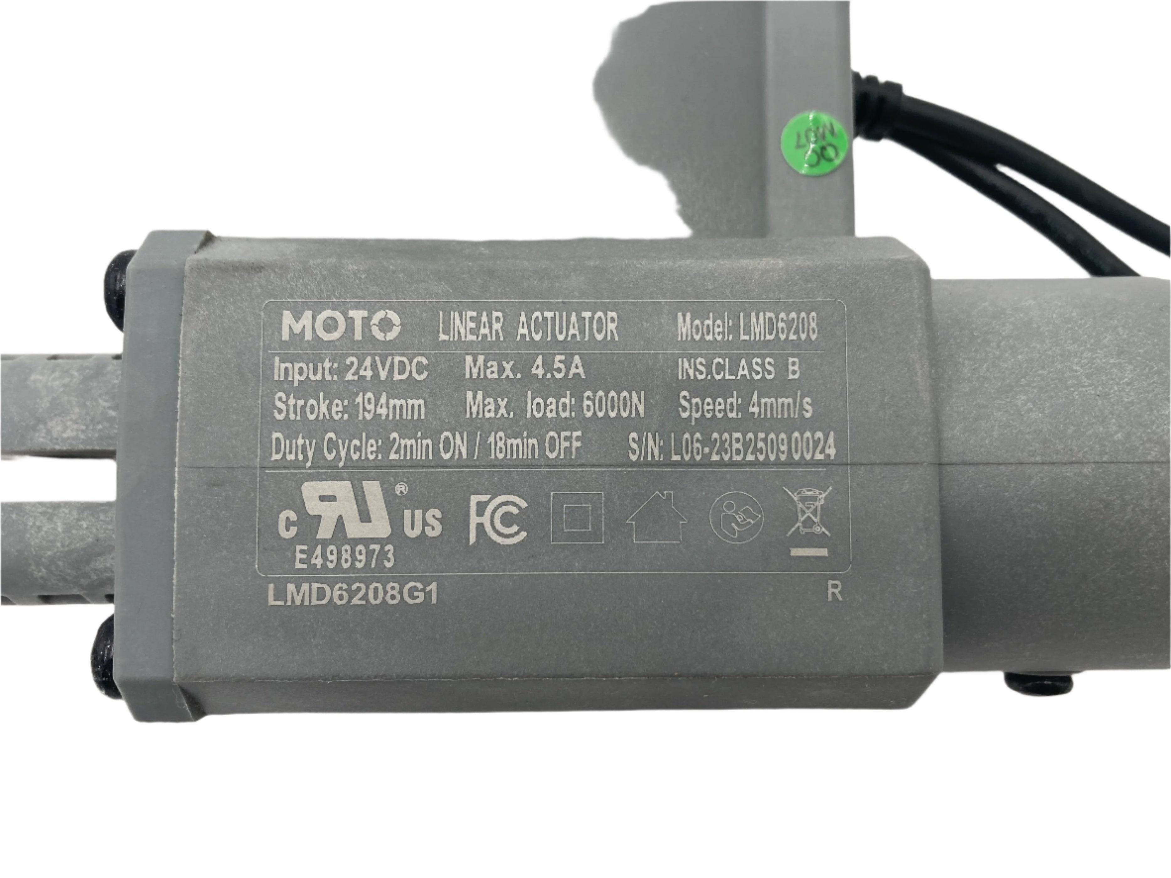 Ashley / Franklin Furniture Power Chair Replacement Motor LMD6208G