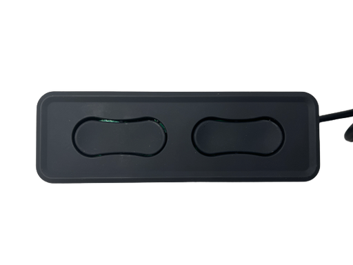 Flexsteel - Power Recliner & Power Headrest Replacement Button Control with USB - Black - GreatFurnitureDeal