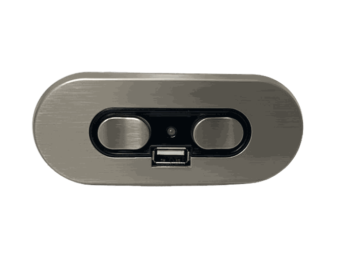 Franklin Furniture / Ashley Furniture - Power Recliner & Power Headrest Replacement Button with USB - KDH104B-002 - GreatFurnitureDeal