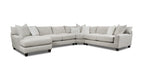 Southern Home Furnishings - Durango LAF Chaise Sectional in Beige - 7902-26L 29 16KP 21R Durango Moose LAF Chaise Sectional - GreatFurnitureDeal