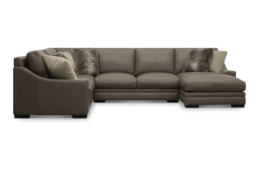 GFD Leather - Grayson All Leather Left Arm Chaise Corner Sectional - X19-52/21/85/23 - GreatFurnitureDeal