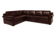 GFD Leather - Wembley All Leather Right Arm Facing Two Piece Sectional - X34-33/34 - GreatFurnitureDeal