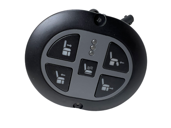 Ashley Furniture - 4 Button Control Power Recline Replacement Button Control with Heat - CTR  HR2 01