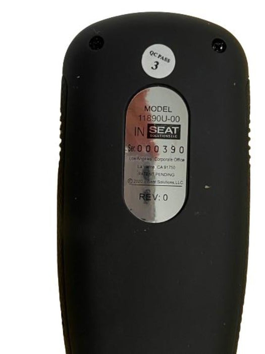 Inseat - Relaxor Replacement Remote for Lift Chairs w/ Power Head and Power Recline w/ Heat and Massage - 11890U-00