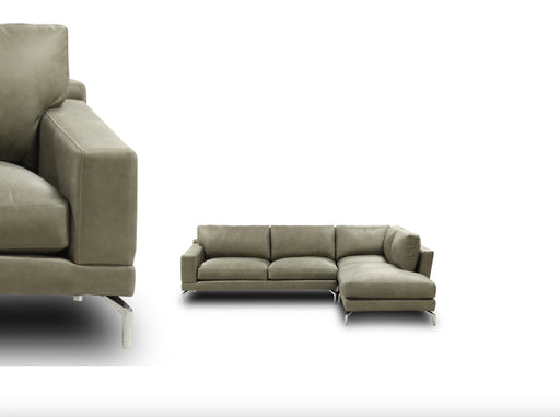 GFD Leather - Montreal All Leather Right Arm Facing Chaise Sectional - X38-32/55-PS - GreatFurnitureDeal