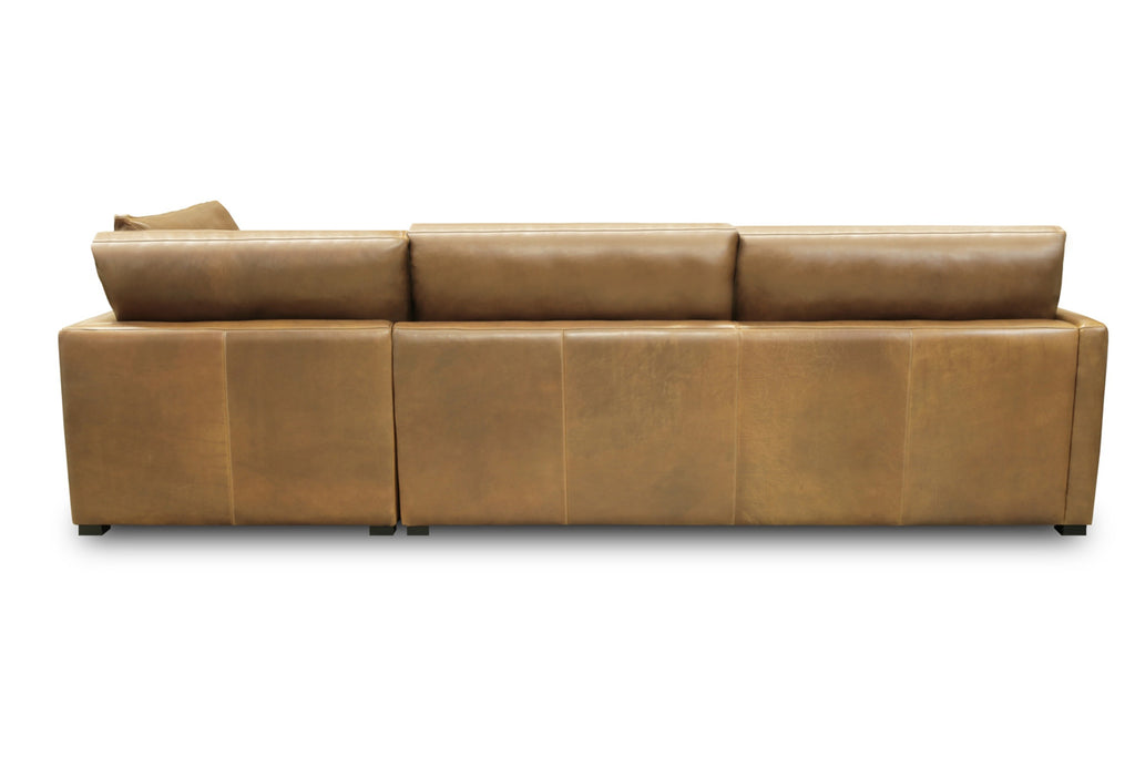 GFD Leather - Bravo Right Arm Facing Sofa Chaise - X14-32, 55-BrB