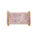 Worlds Away - Pink Quartz Tray With Brass Handles - JARVIS PKQ - GreatFurnitureDeal